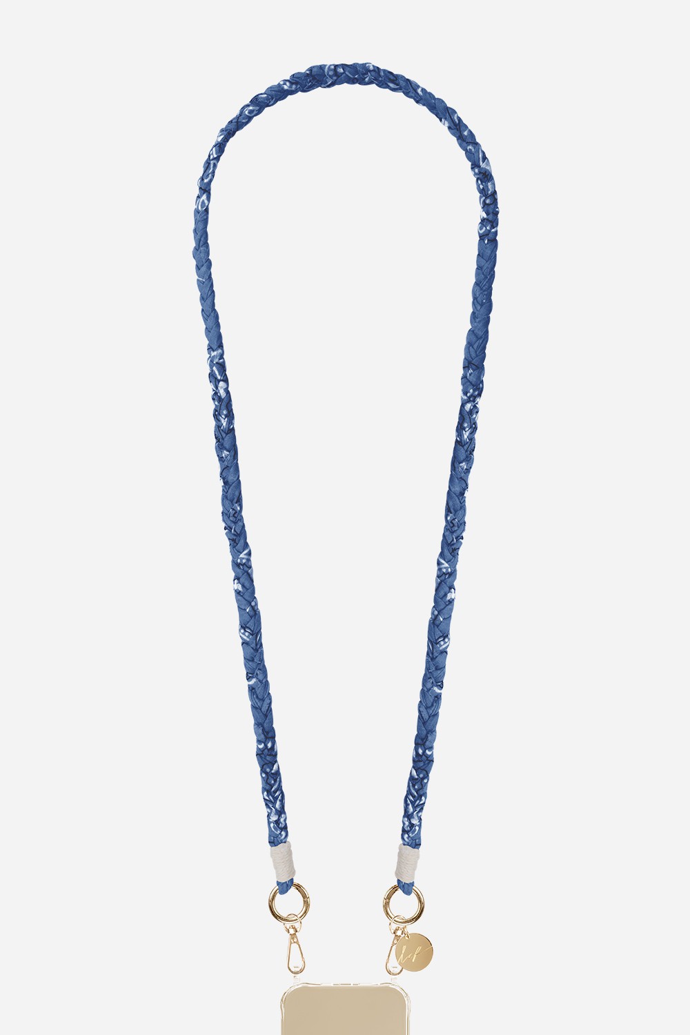 Cordon tresse Della bleu