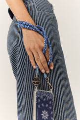 Cordon tresse Della bleu