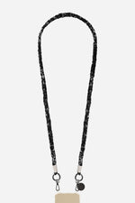 Cordon tresse Della Noir