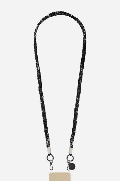 Cordon tresse Della Noir