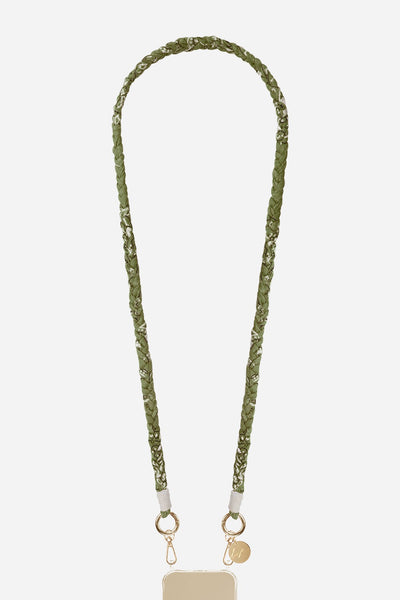 Cordon tresse Della kaki