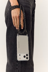 Chaine Longue Lou Noir 120 cm - 3