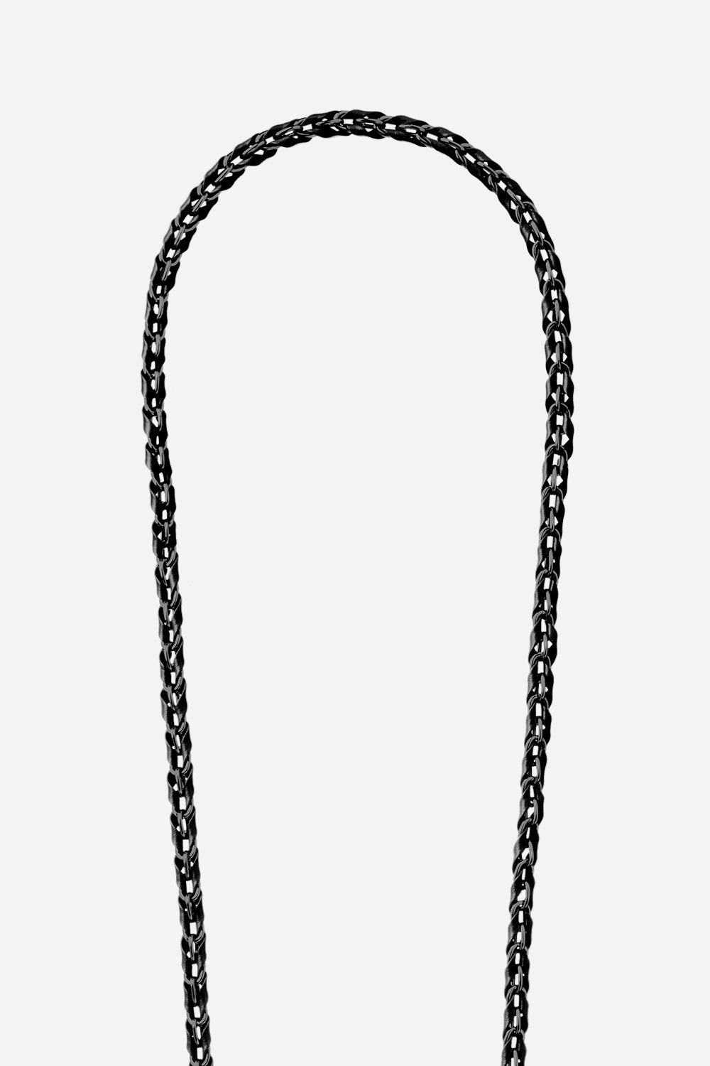 Chaine Longue Lou Noir 120 cm - 6