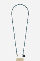 Chaine Longue Cali Bleu 120 cm