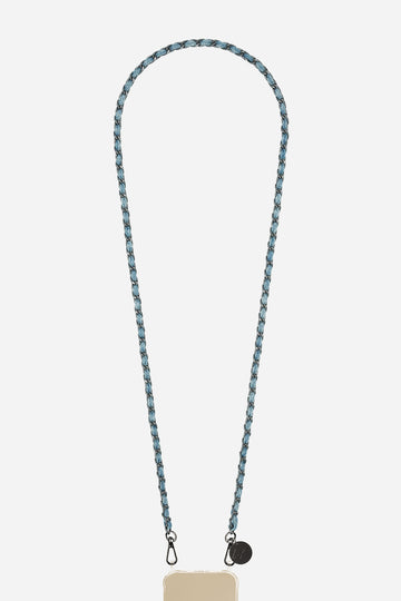 Chaine Longue Cali Bleu 120 cm