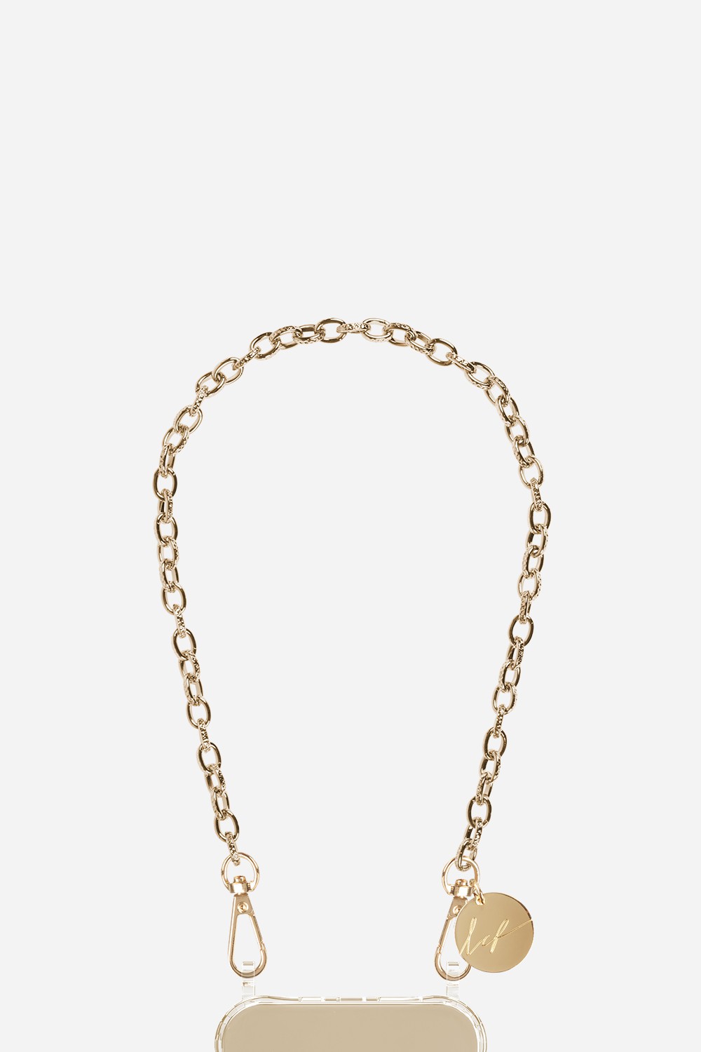 Chaine Courte Aya Dore 40 cm