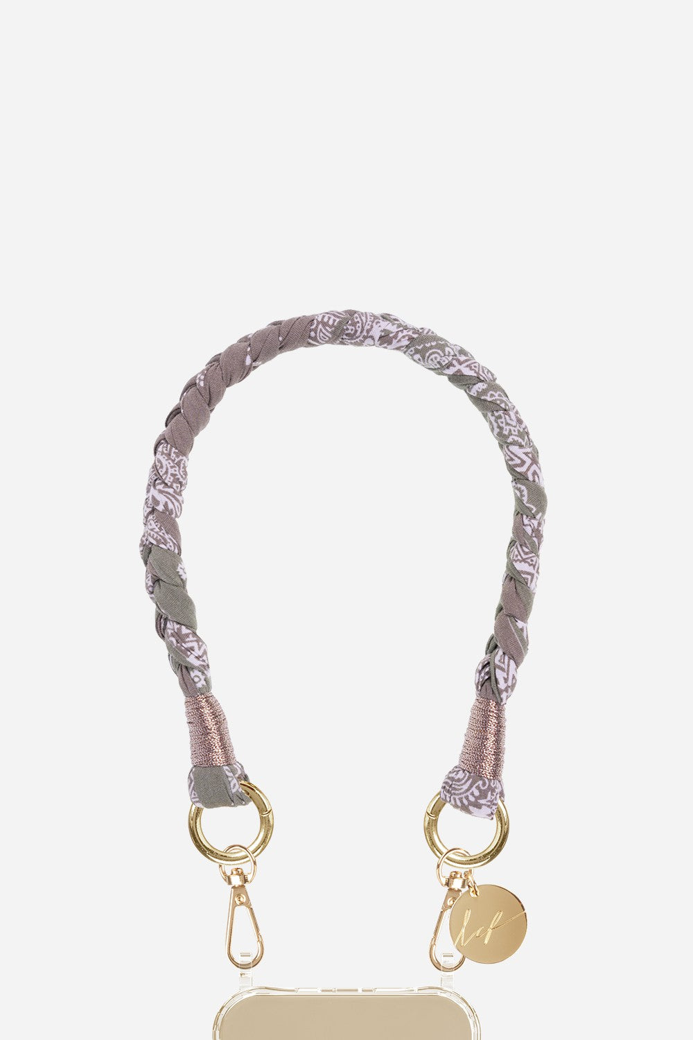 Short Chain Della Kaki 40 cm