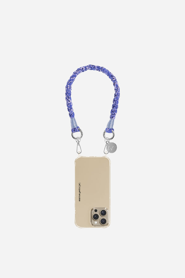 Chaine Courte Della Bleu 40 cm
