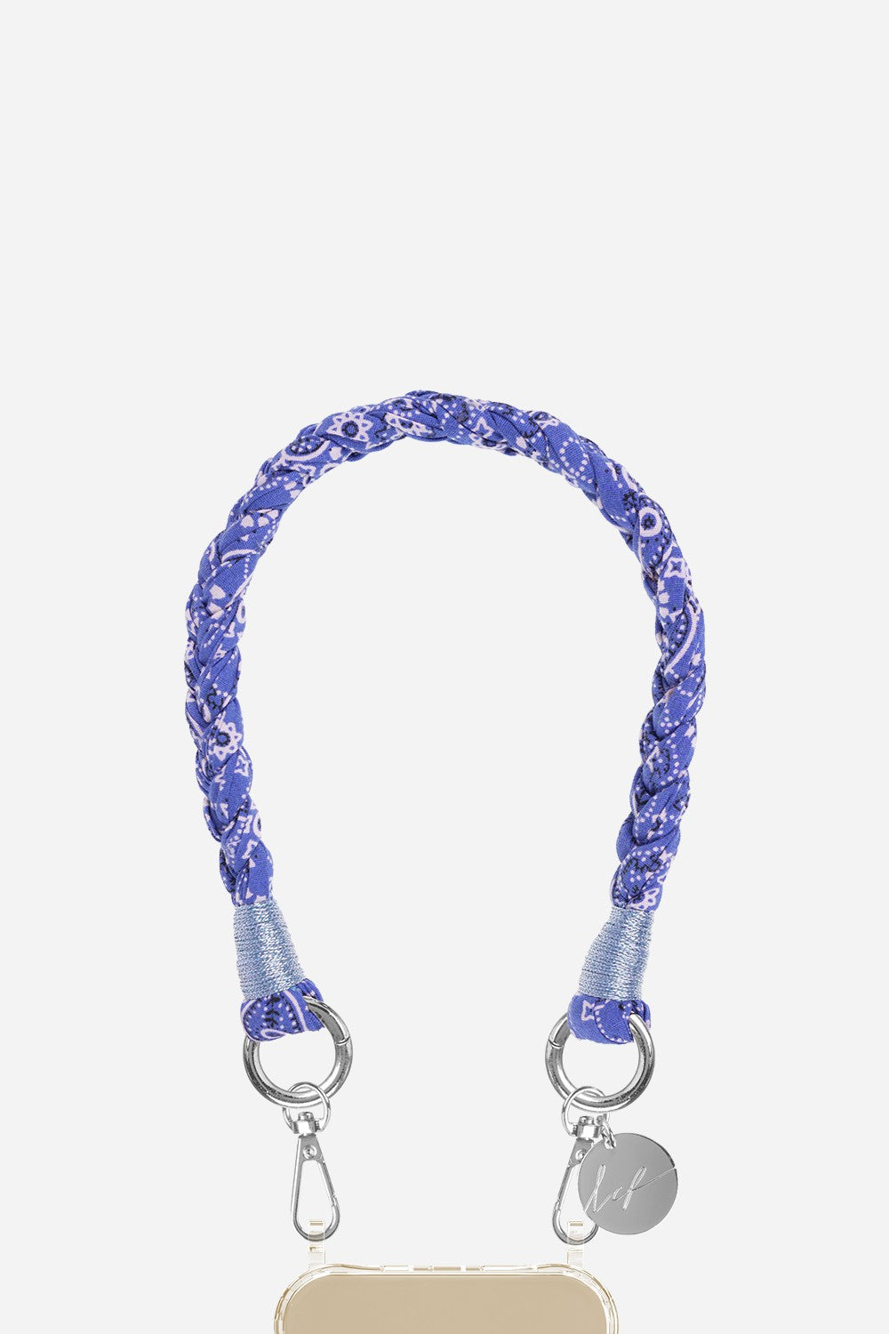 Chaine Courte Della Bleu 40 cm