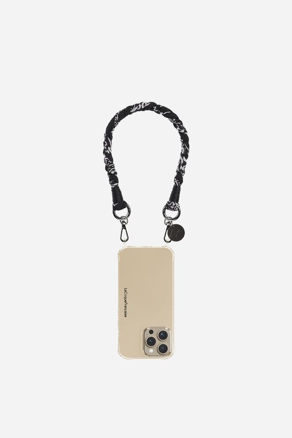 Chaine Courte Della Noir 40 cm
