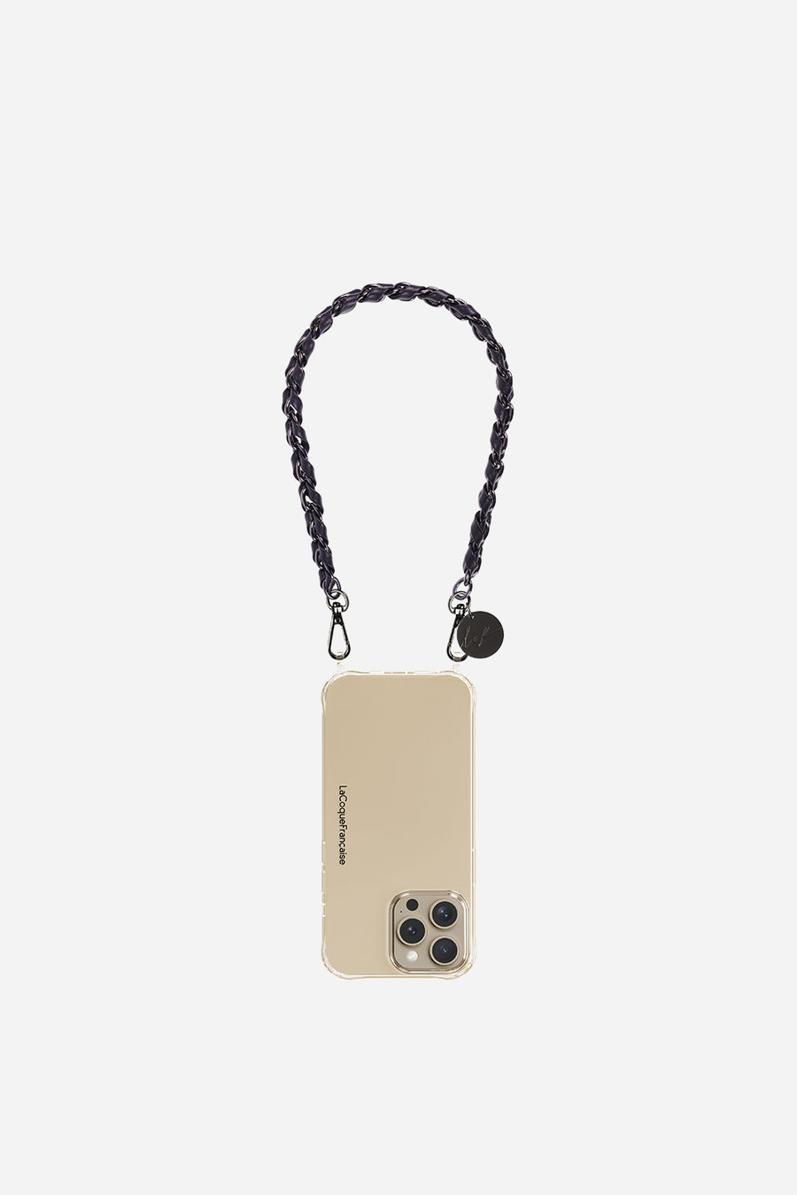 Chaine Courte Lou Noir 40 cm