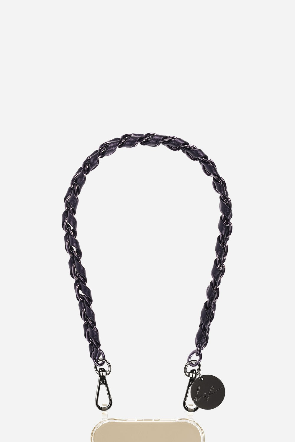 Lou Black Short Chain 40 cm