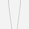 Chaine Longue Aya Argent 120 cm