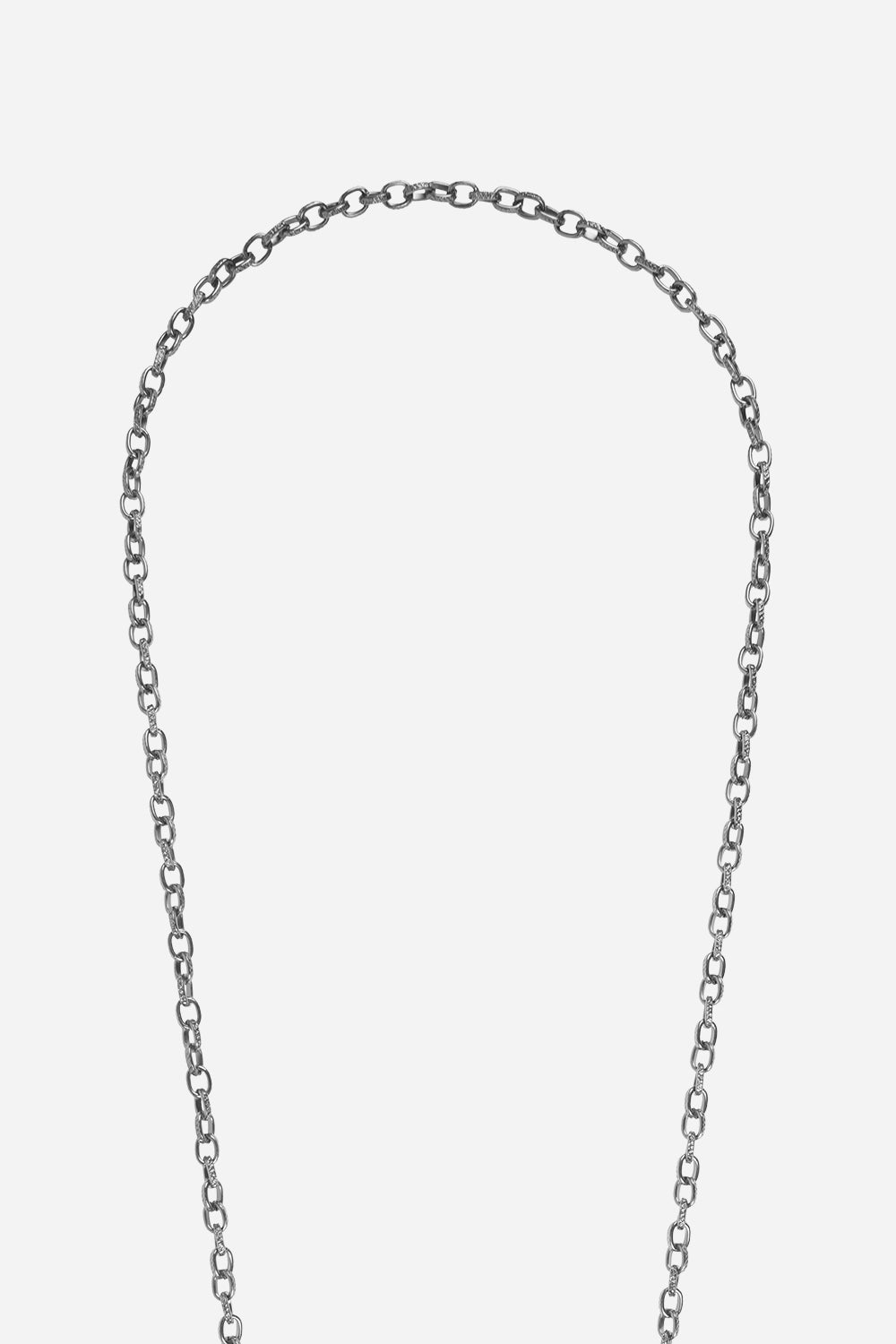 Chaine Longue Aya Argent 120 cm - 6