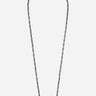 Chaine Longue Aya Noir 120 cm