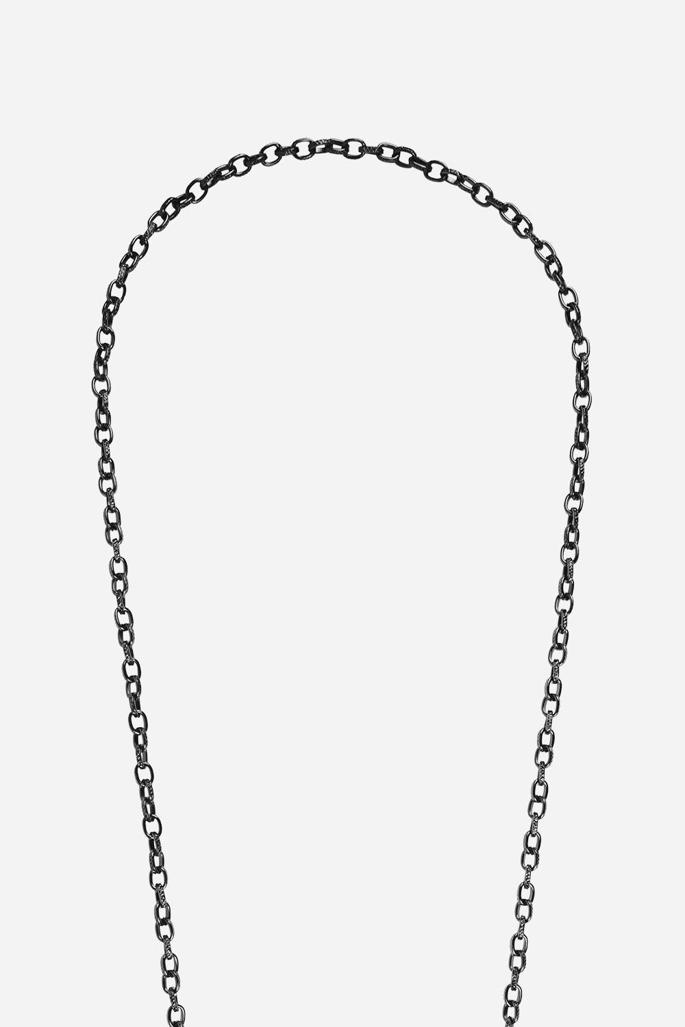 Chaine Longue Aya Noir 120 cm - 5