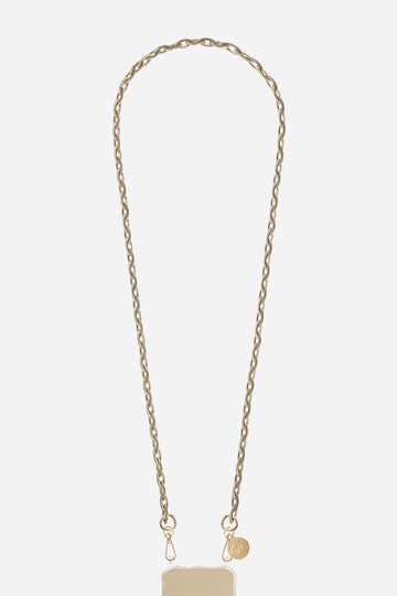 Chaine Longue Pia Dore 120 cm