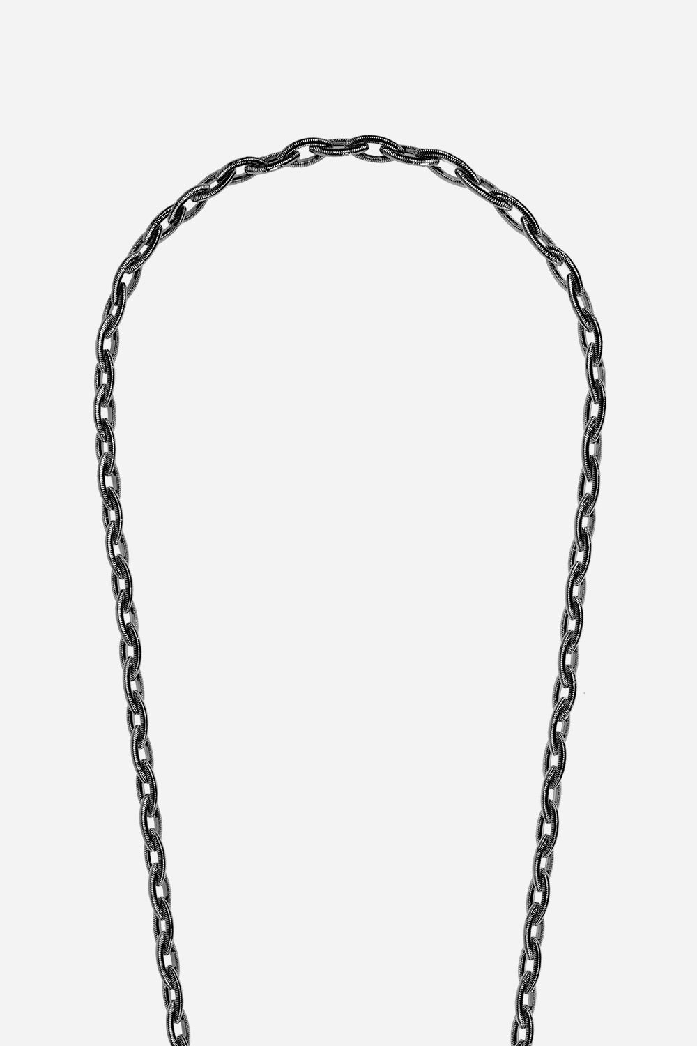 Chaine Longue Pia Noir 120 cm - 6