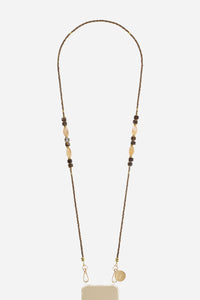 Chiara Brown Long Chain 120 cm