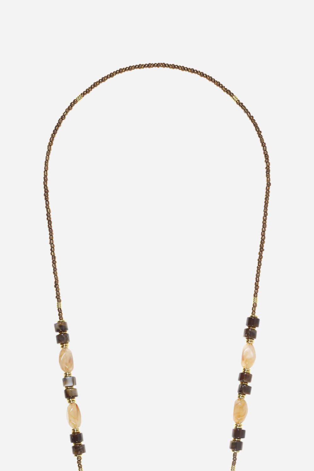 Chaine Longue Chiara Marron 120 cm - 6