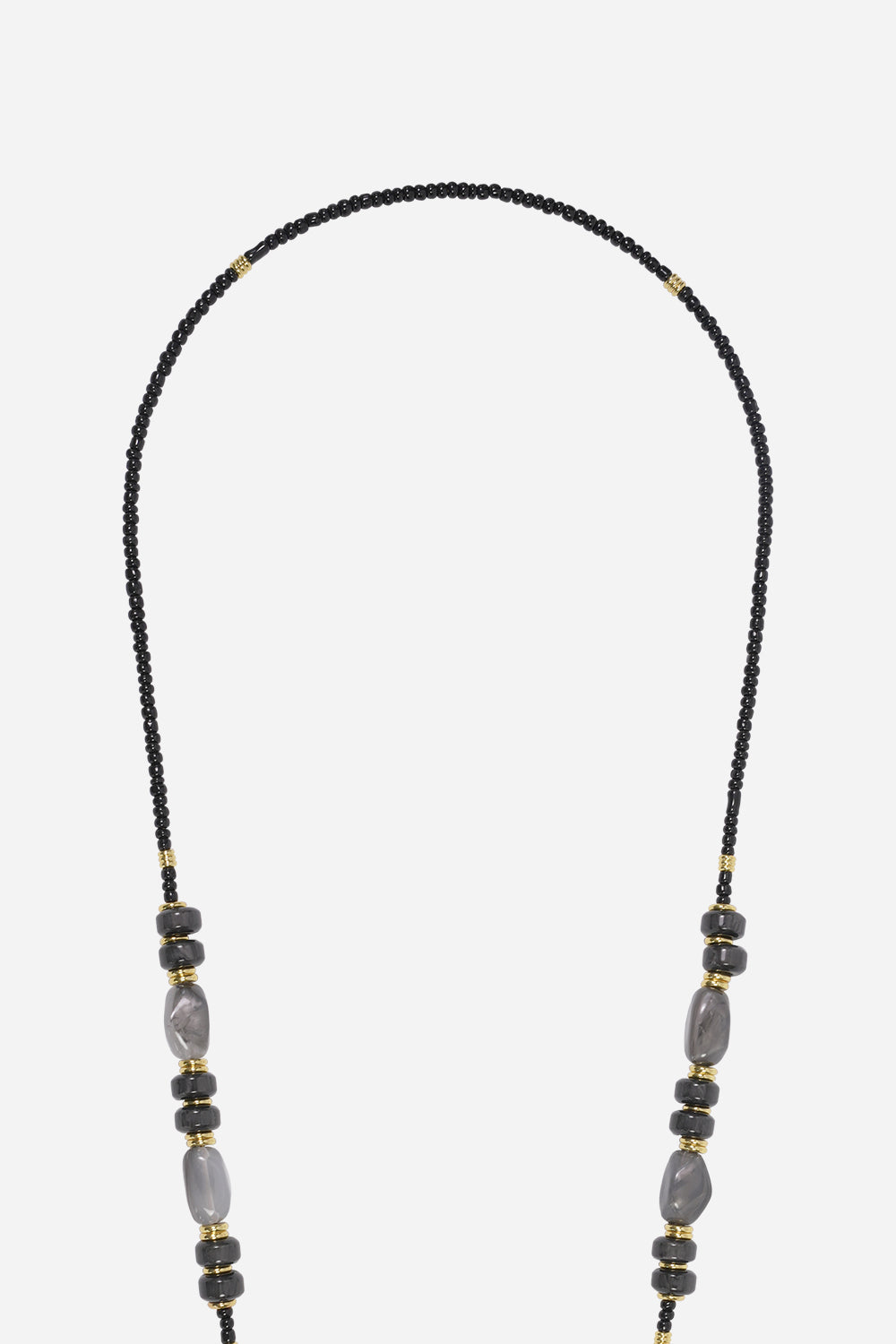 Chaine Longue Chiara Noir 120 cm - 6