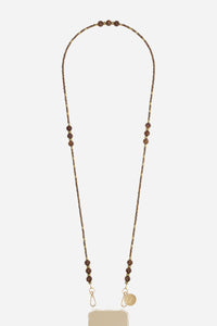 Chaine Longue Iris Bronze 120 cm
