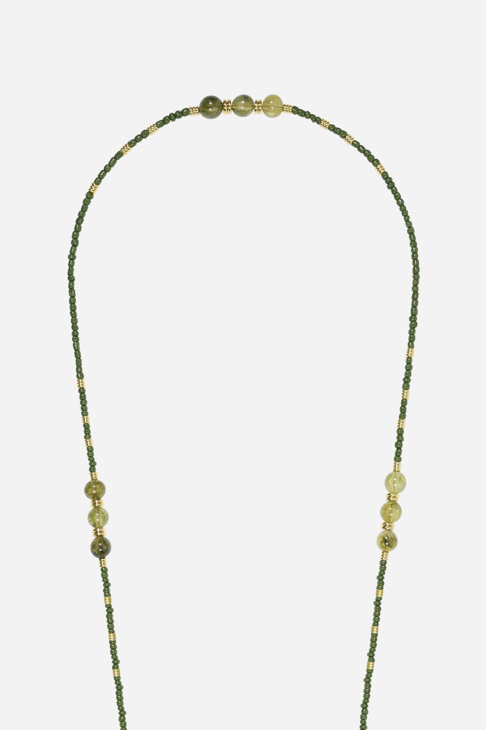 Long Iris Khaki Chain 120 cm