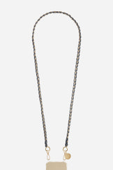 Chaine Longue Lou Bleu 120 cm