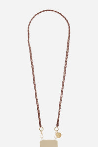 Lou Bordeaux Long Chain 120 cm