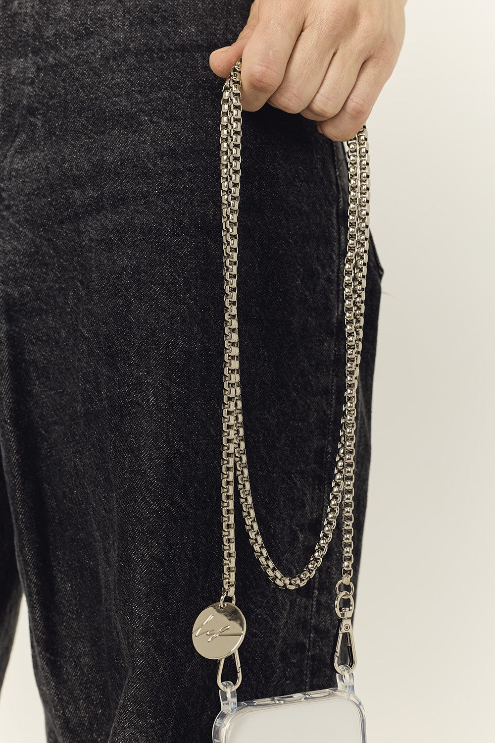 Chaine Longue Lia Argent 120 cm