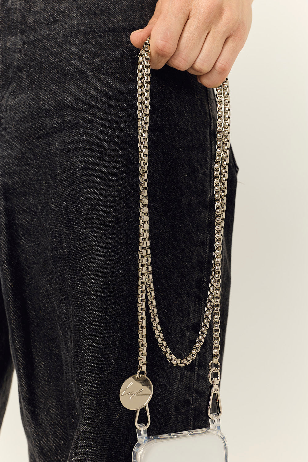Chaine Longue Lia Argent 120 cm - 3
