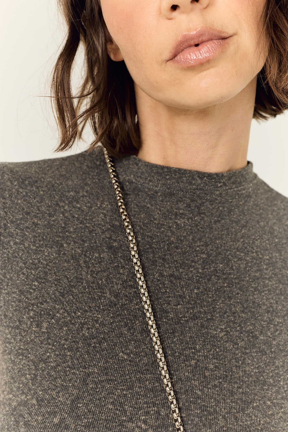 Chaine Longue Lia Argent 120 cm - 5