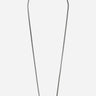 Chaine Longue Lia Noir 120 cm