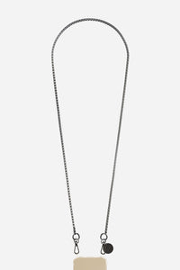 Chaine Longue Lia Noir 120 cm
