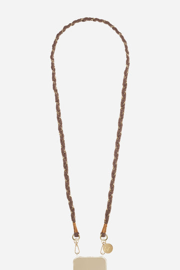 Chaine Longue Doha Marron 120 cm