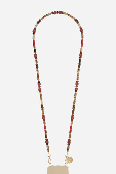 Chaine Longue Jill Terracotta 120 cm