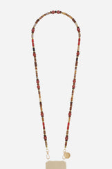 Chaine Longue Jill Terracotta 120 cm