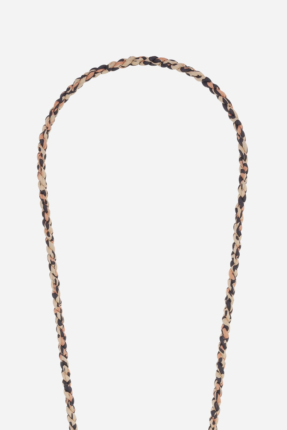 Chaine Longue Elia Marron 120 cm