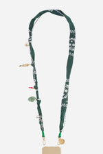 Chaine Longue Laia Vert 120 cm
