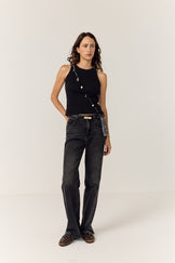 Chaine Longue Laia Noir 120 cm - 3
