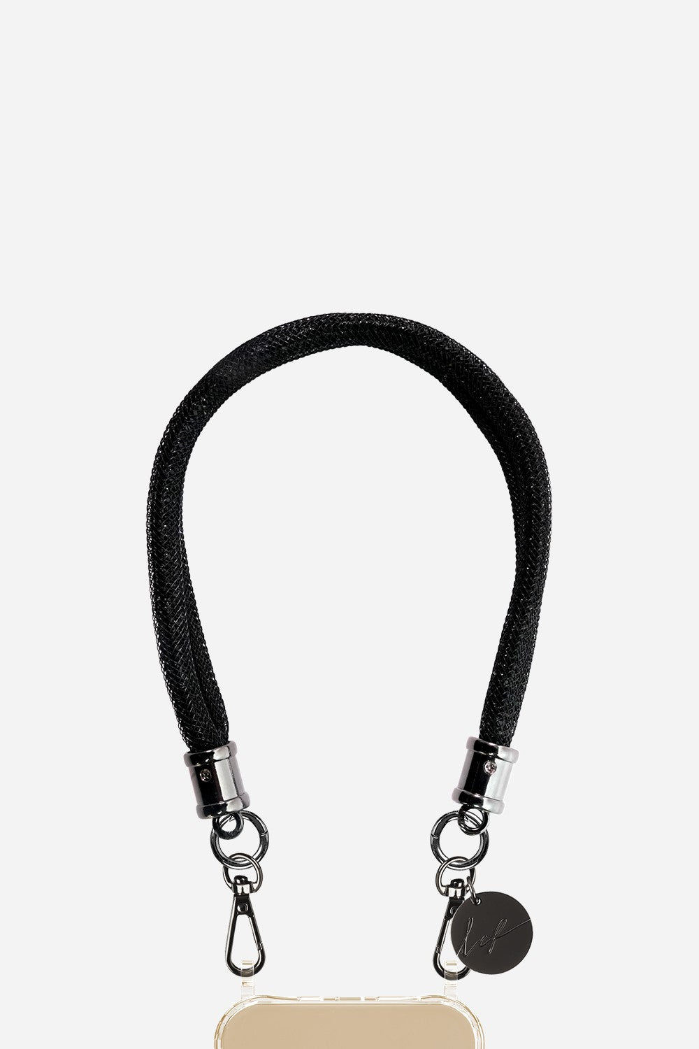 Mariah Short Black Chain 40 cm