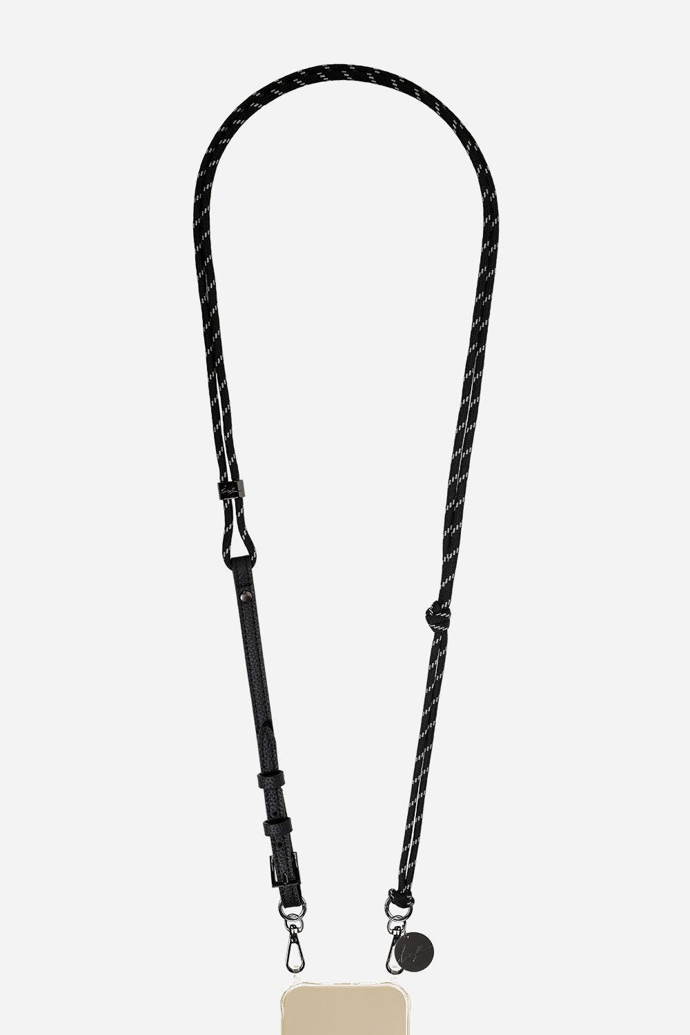 Cordon Uni Colleen Noir