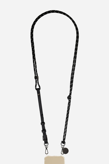 Cordon Uni Colleen Noir