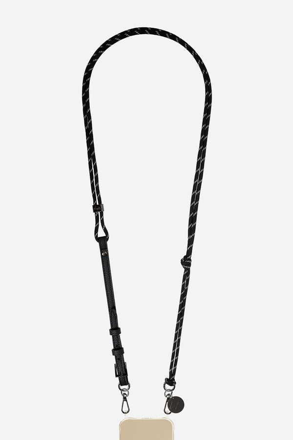 Cordon Uni Colleen Noir