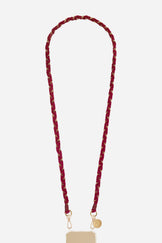 Chaine Longue Doha Bordeaux 120 cm