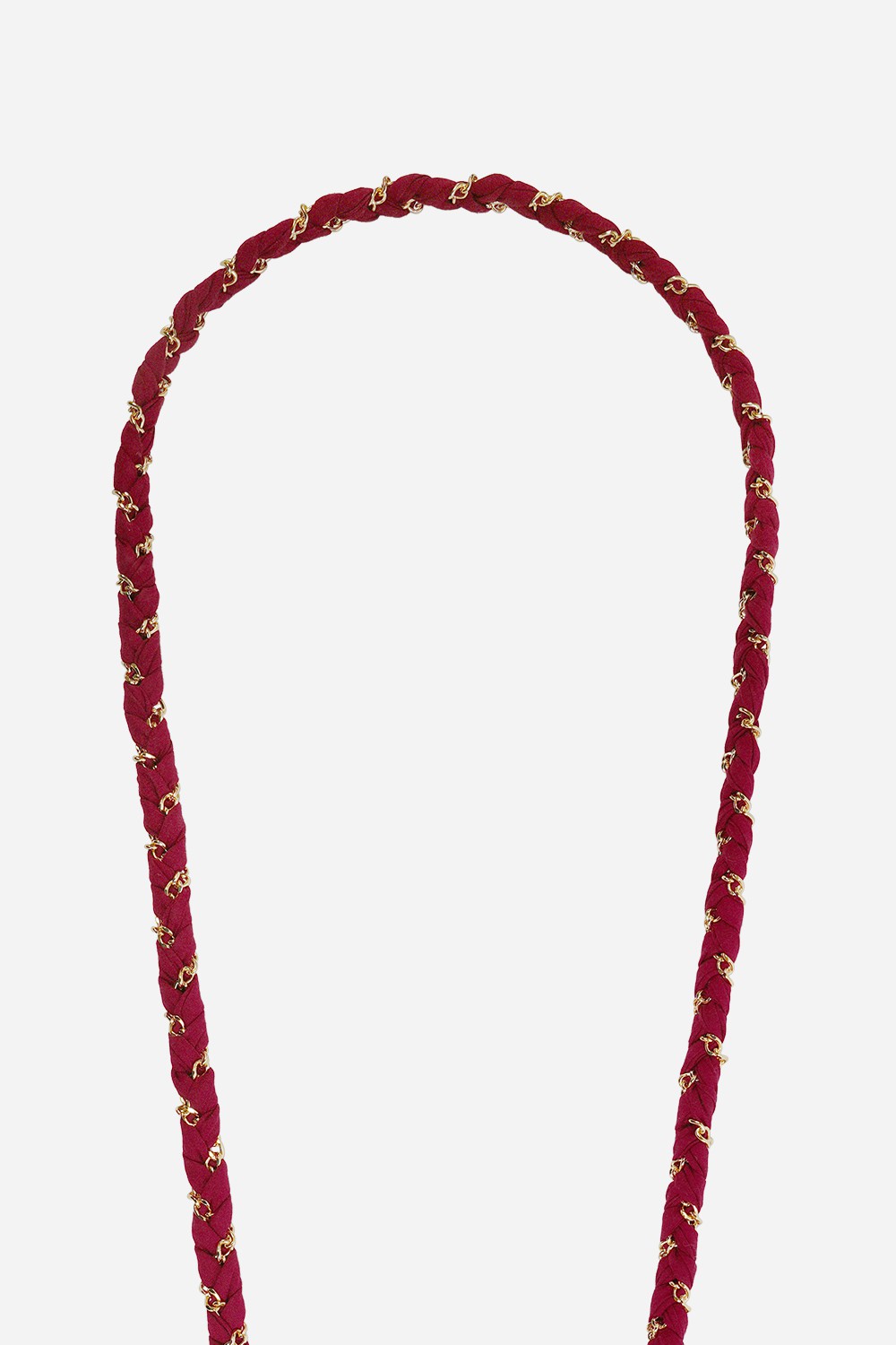 Chaine Longue Doha Bordeaux 120 cm