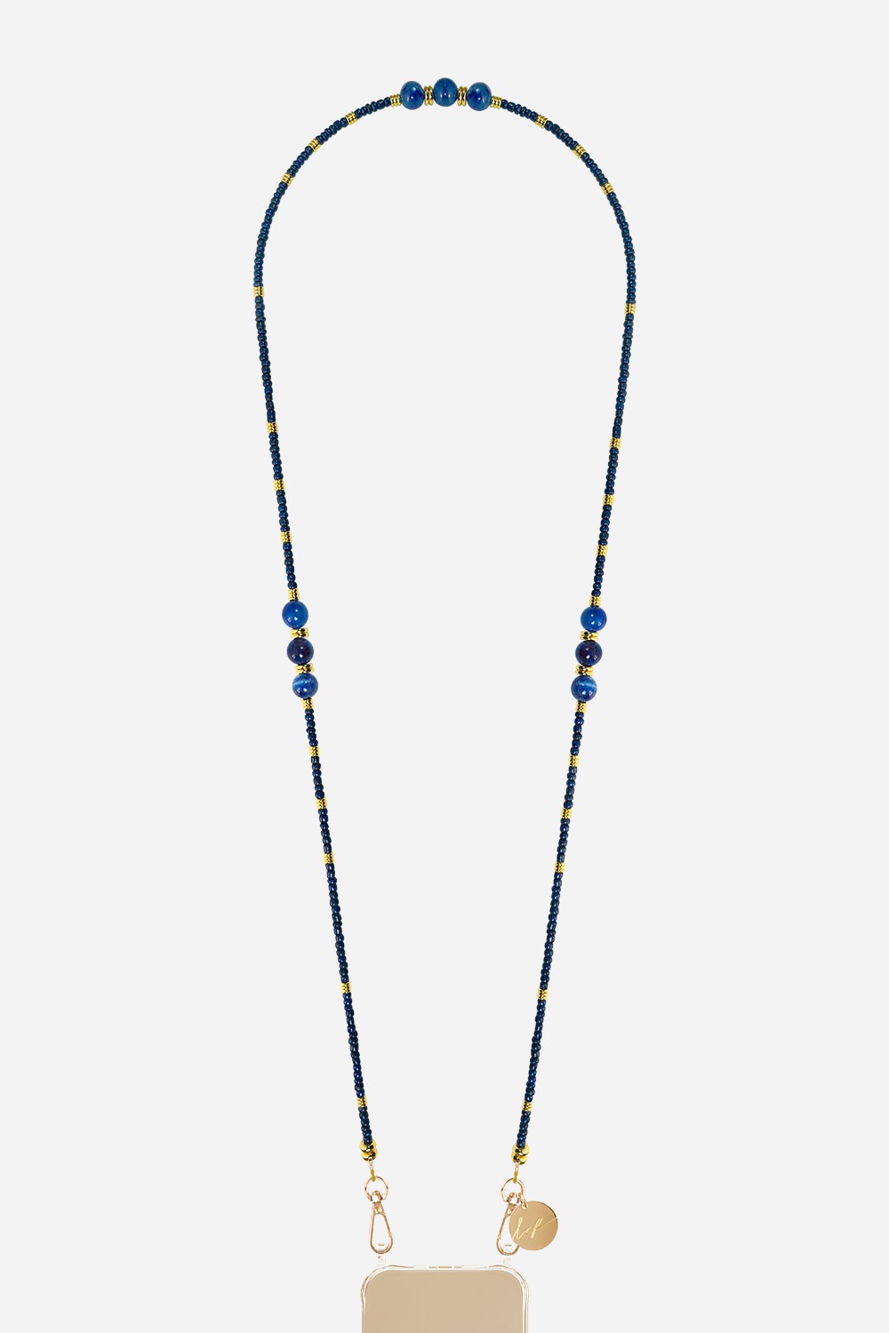 Chaine Longue Iris Marine 120 cm