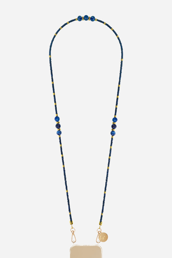 Chaine Longue Iris Marine 120 cm