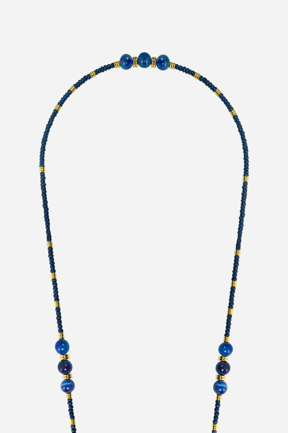Chaine Longue Iris Marine 120 cm - 6