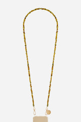 Chaine Longue Liviya Ambre 120 cm